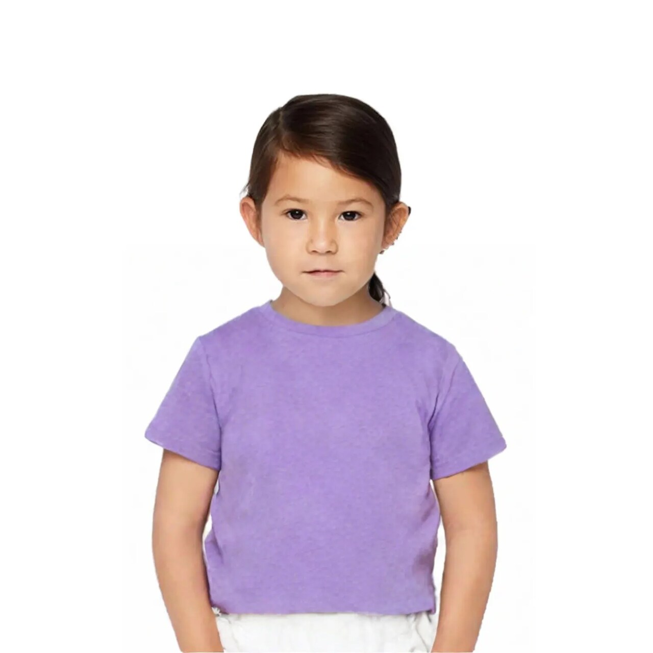 BELLA+CANVAS Toddler Short Sleeve Jersey Tee Soft Cotton Crew Neck Kids T-Shirt Everyday Wear